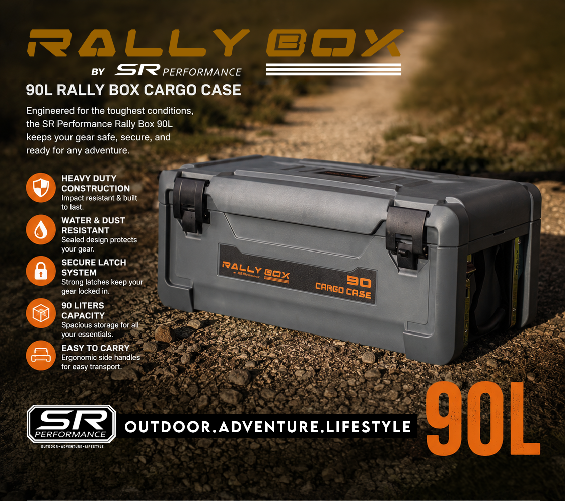 RALLY BOX 90 LITERS GRAY
